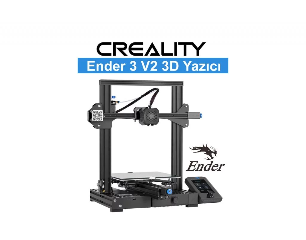 Creality Geliştirilmiş Ender 3 V2 3D Yazıcı